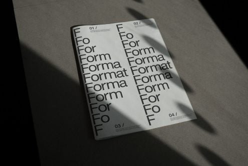 Format B2 Newspaper Mockup 01
