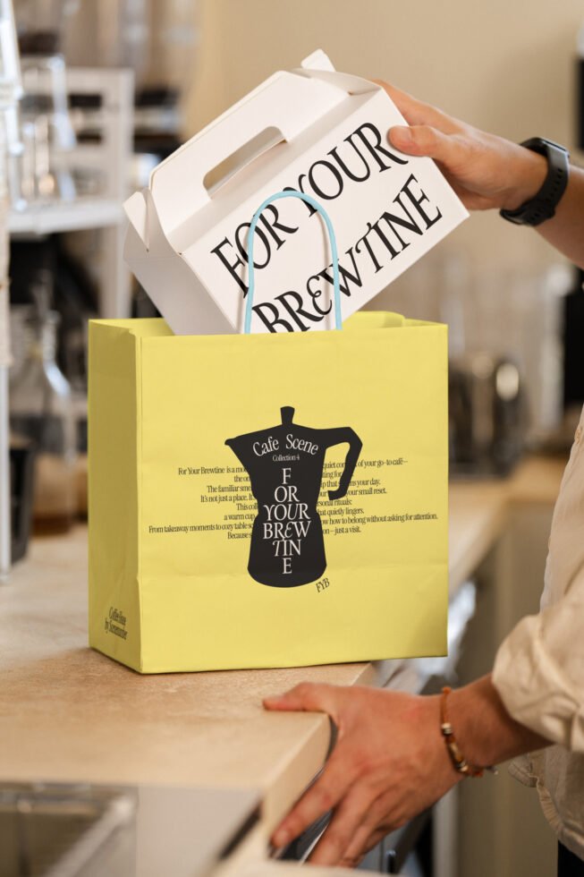 S#4 FYB Paper Bag 01 Mockup preview 6