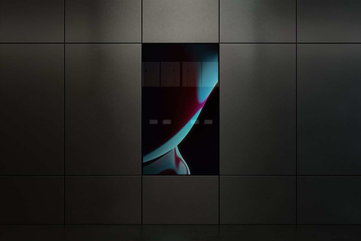 Vertical Display Mockup 1