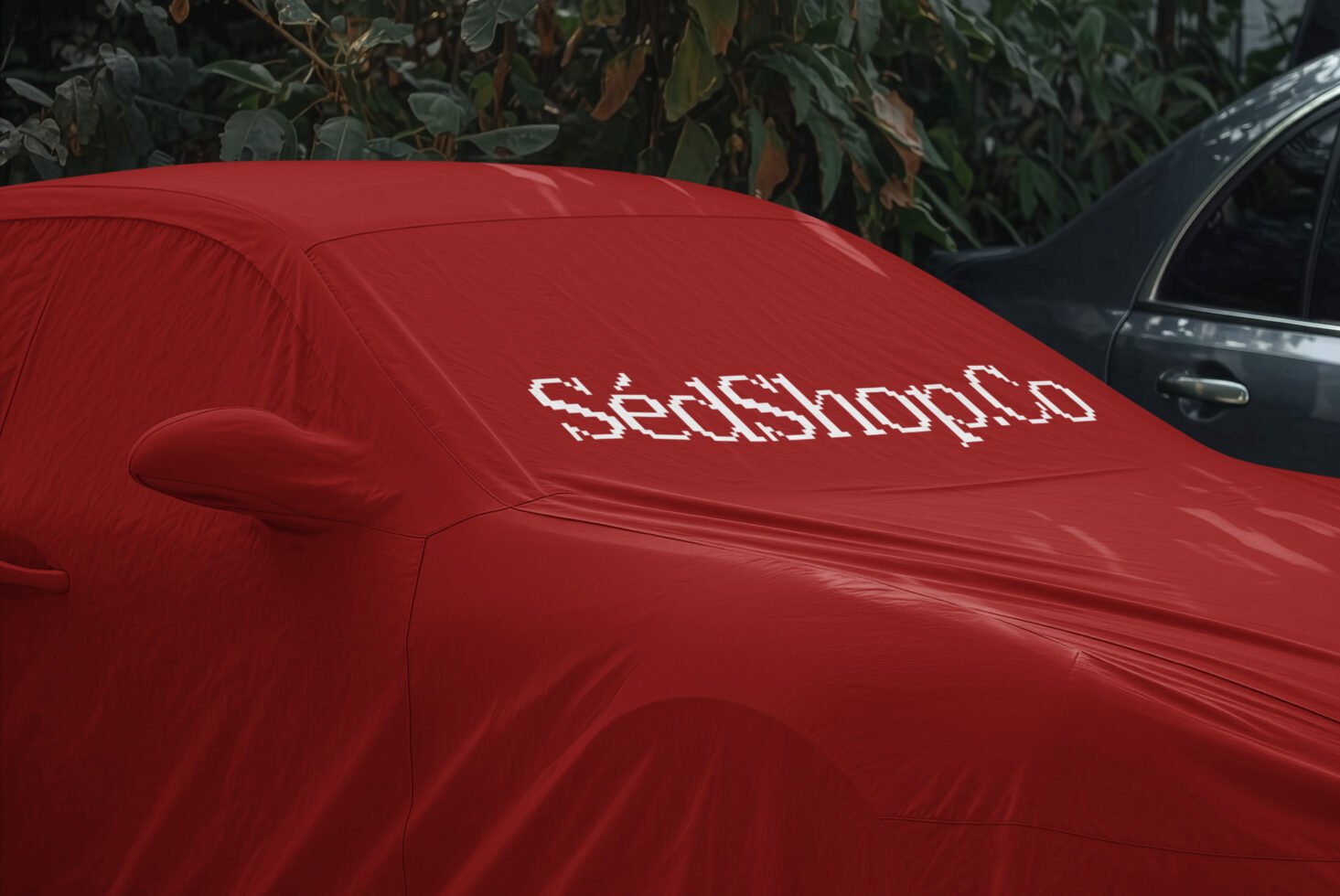 Car Cover Tarpaulin D23 Mockup preview 6