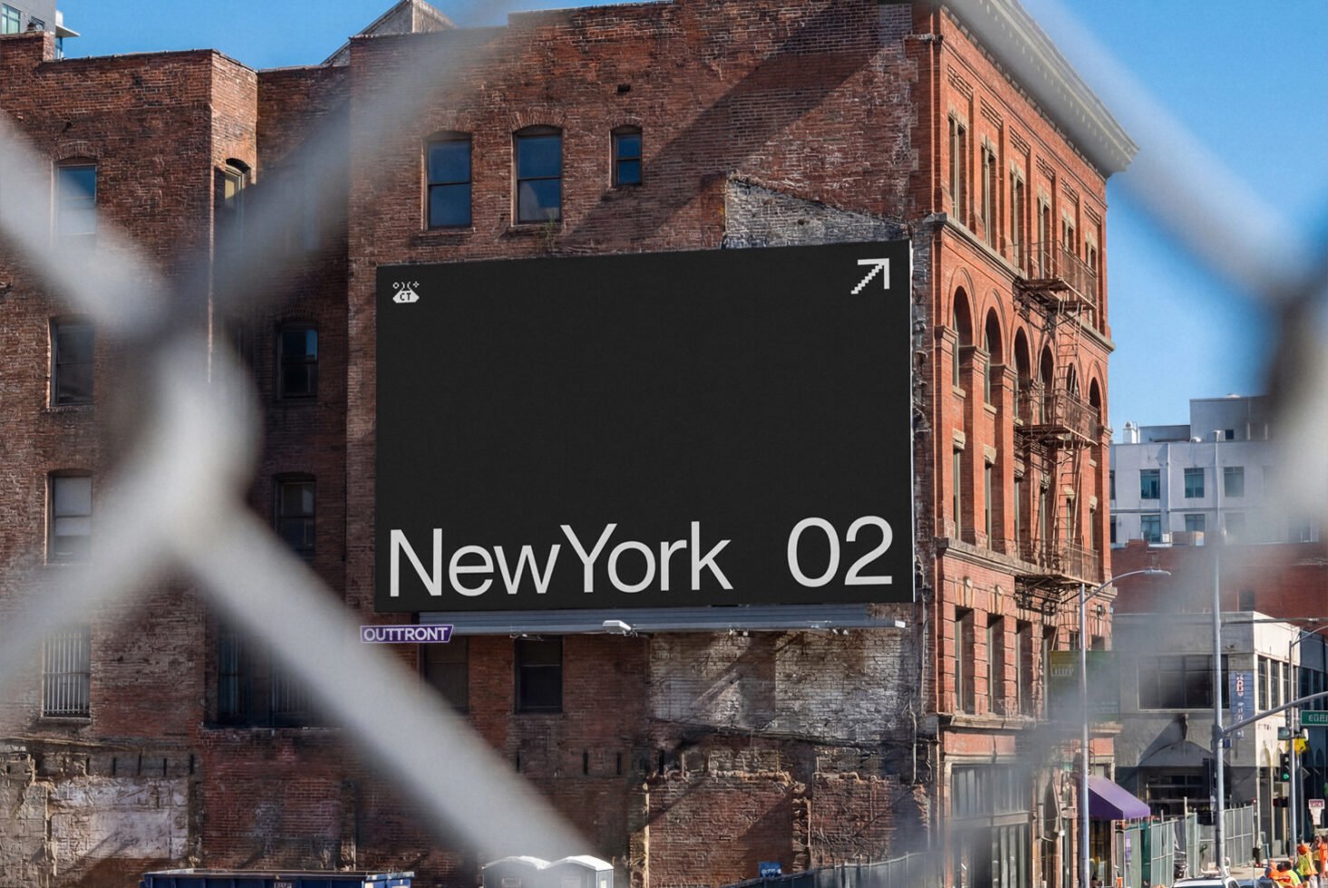 Fence Billboard NYC 02