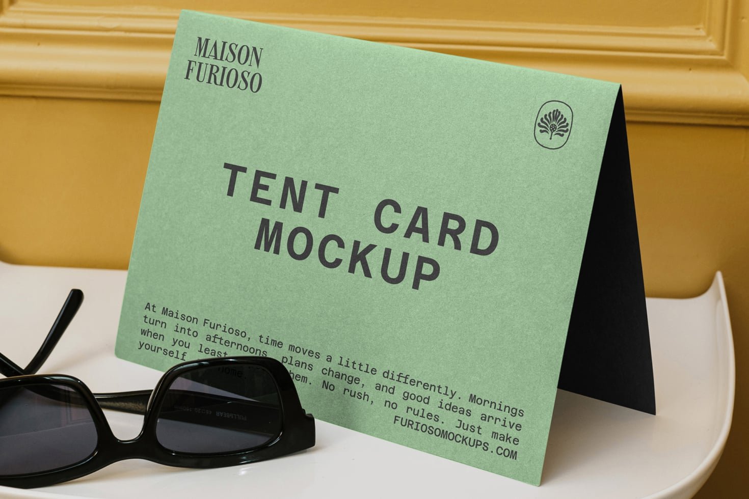 Tent Card Mockup 01HC preview 3