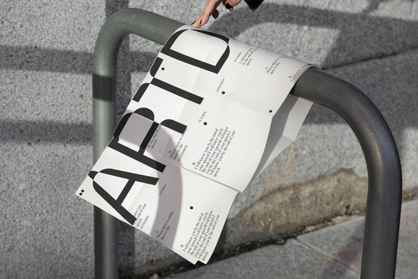 Folding Poster C03 Mockup 025