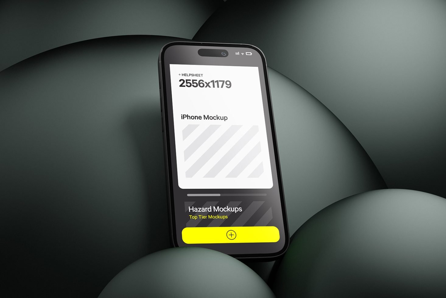 Sphere iPhone Mockup HM 035