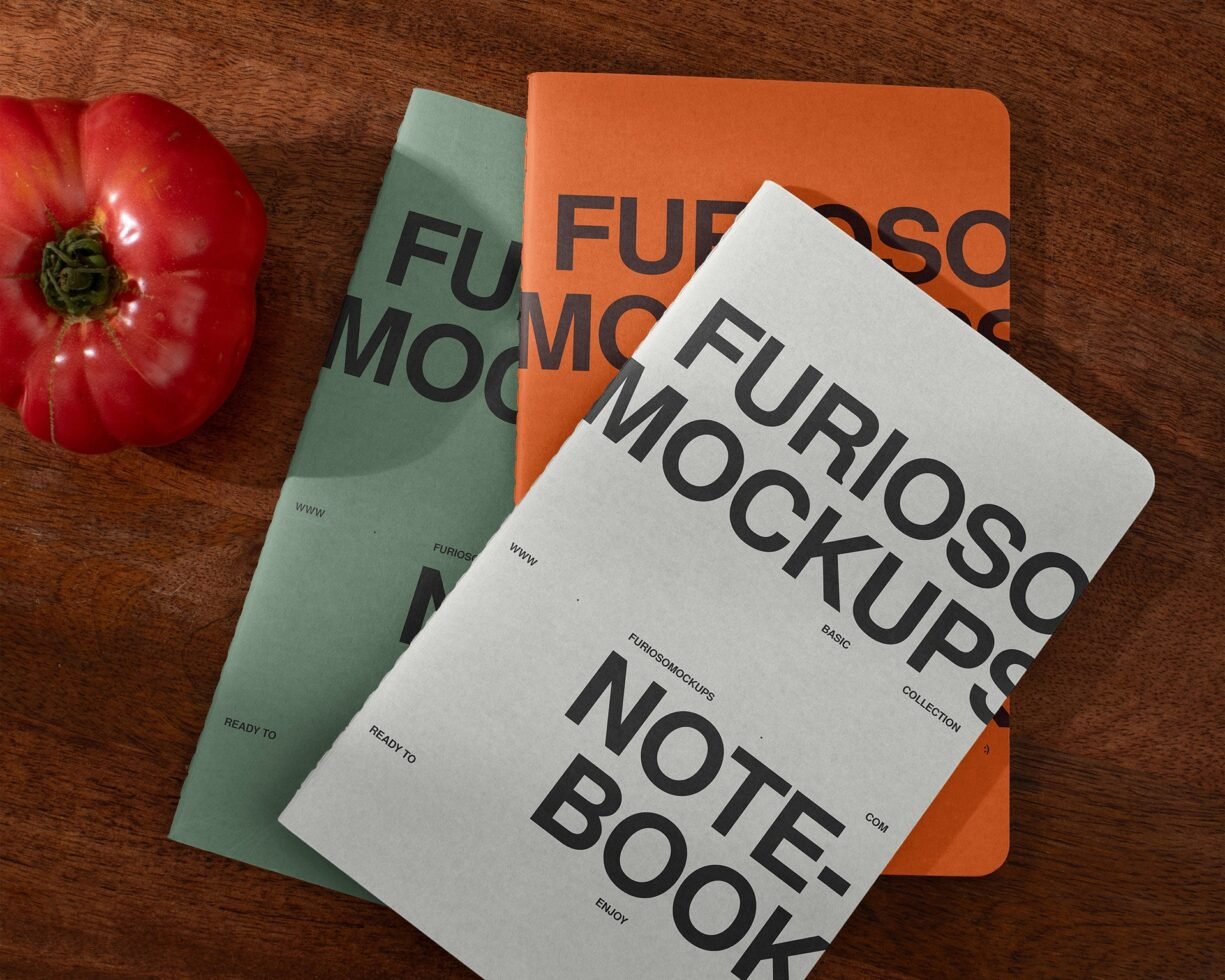 Notebooks Mockup 01FM preview 3