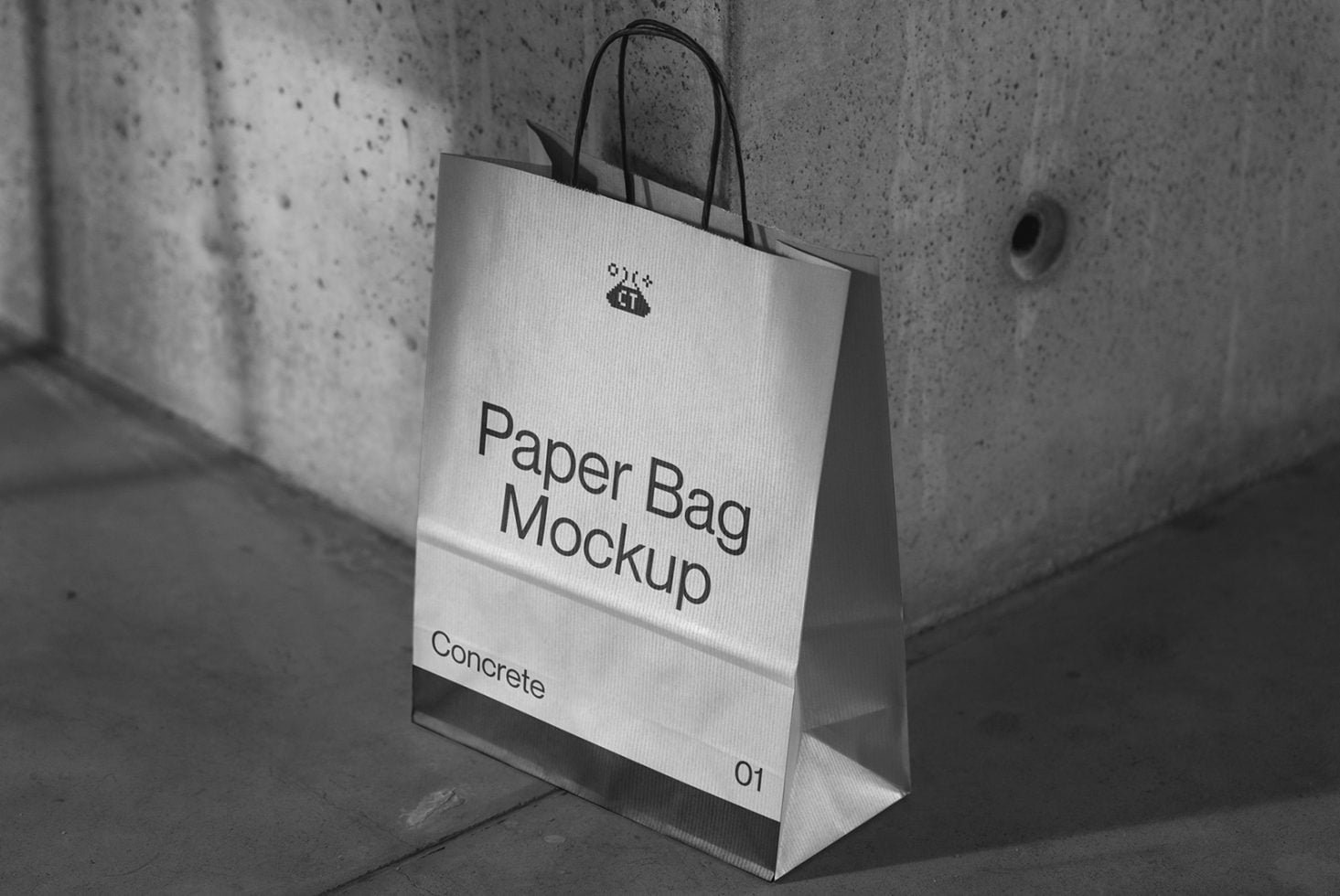 Paper Bag Mockup CNC 01