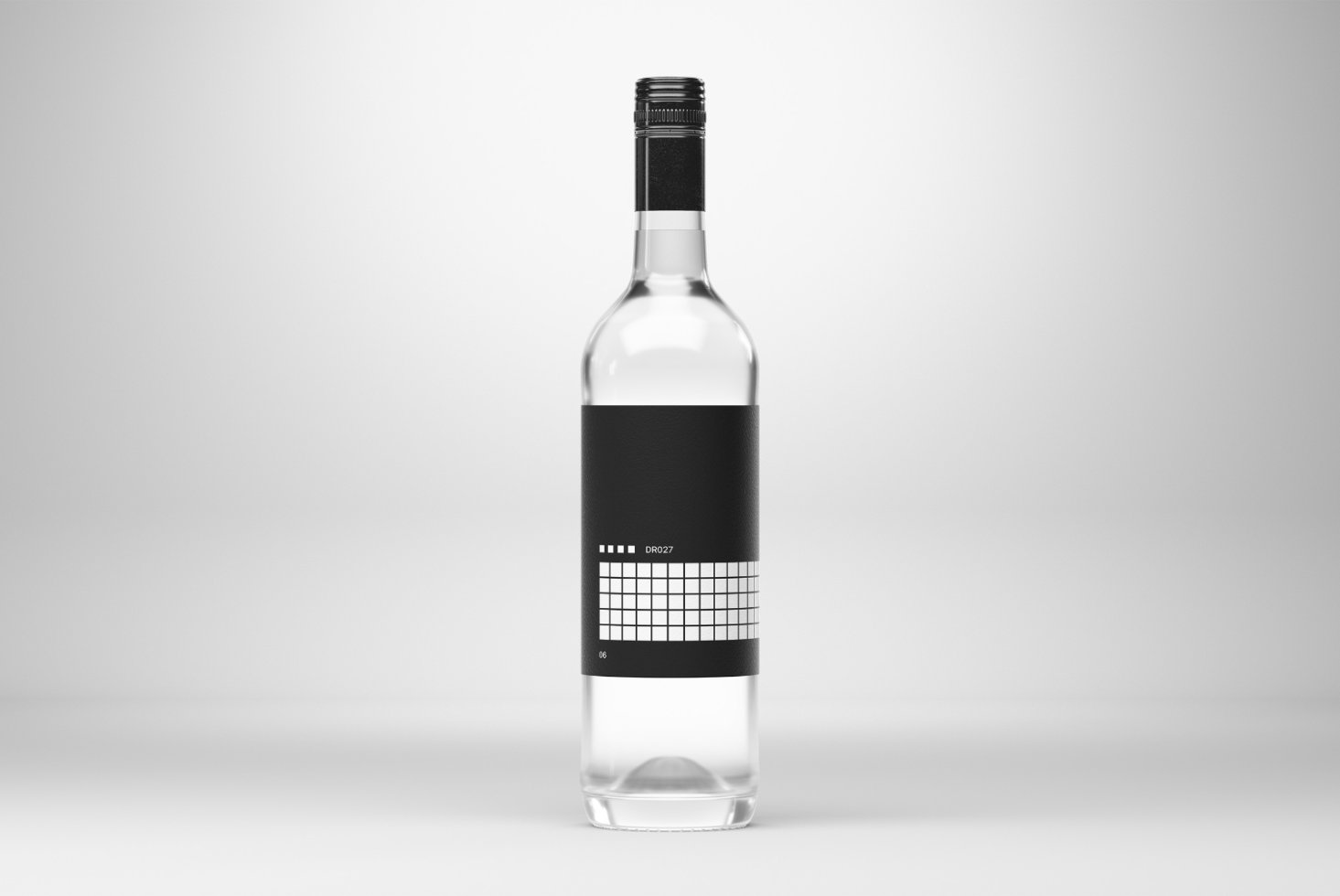 Wine Bottle Mockup