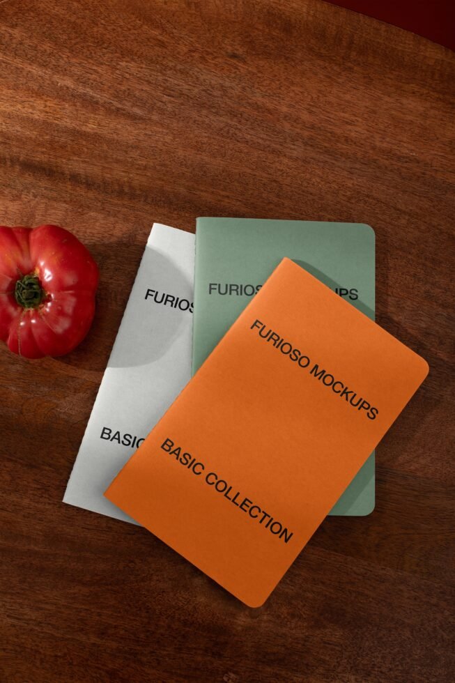 Notebooks Mockup 01FM