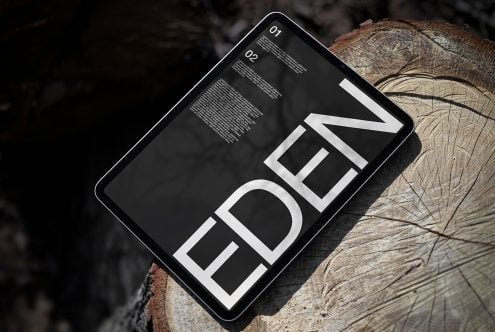 iPad Mockup Eden 01