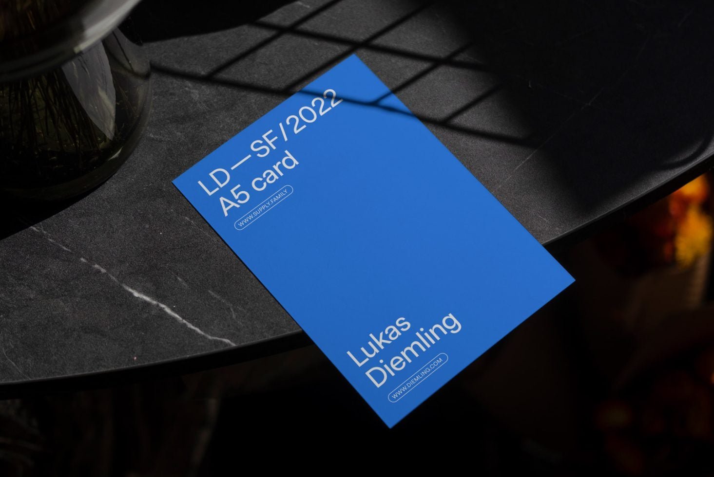 A5 Card 06 Mockup preview 2