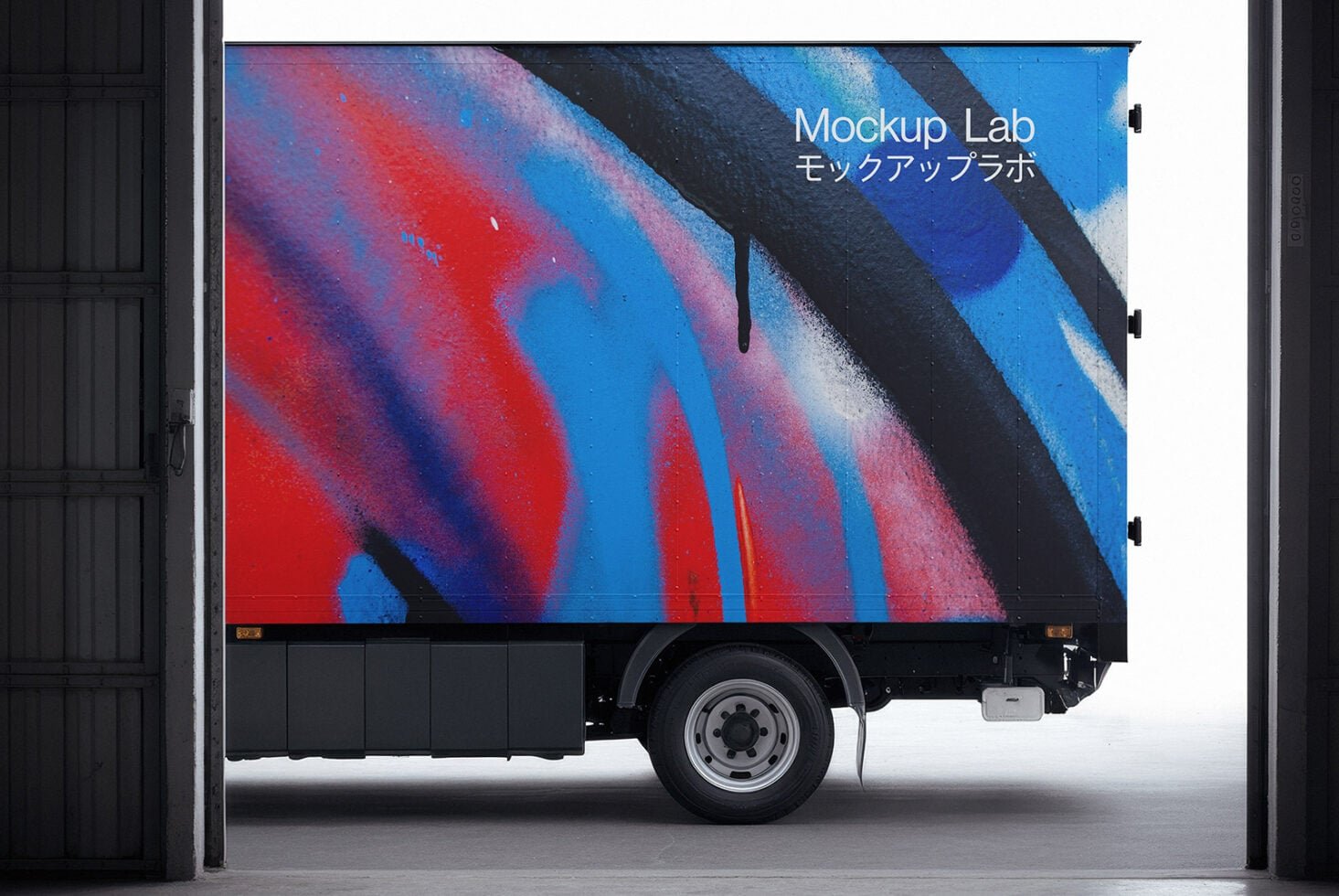 Truck 02ML Mockup preview 2