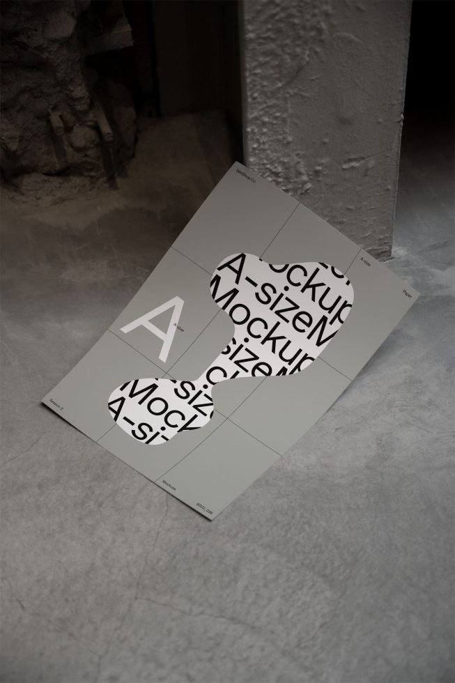 A4 Card S2 038 Mockup