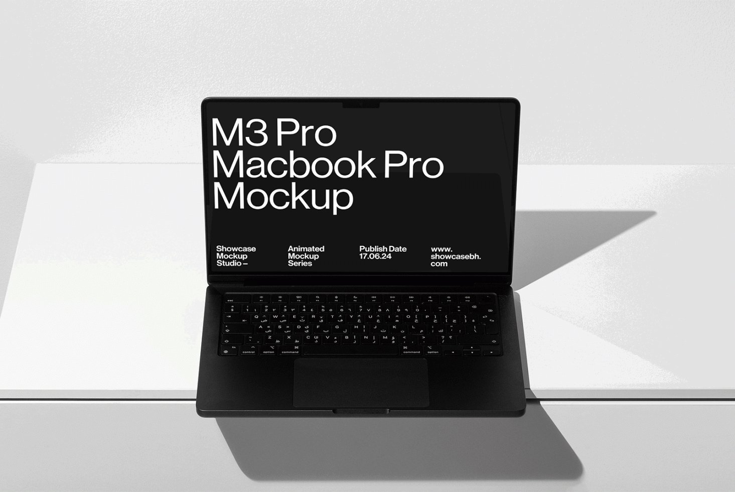 M3-06 Animated MacBook Mockup