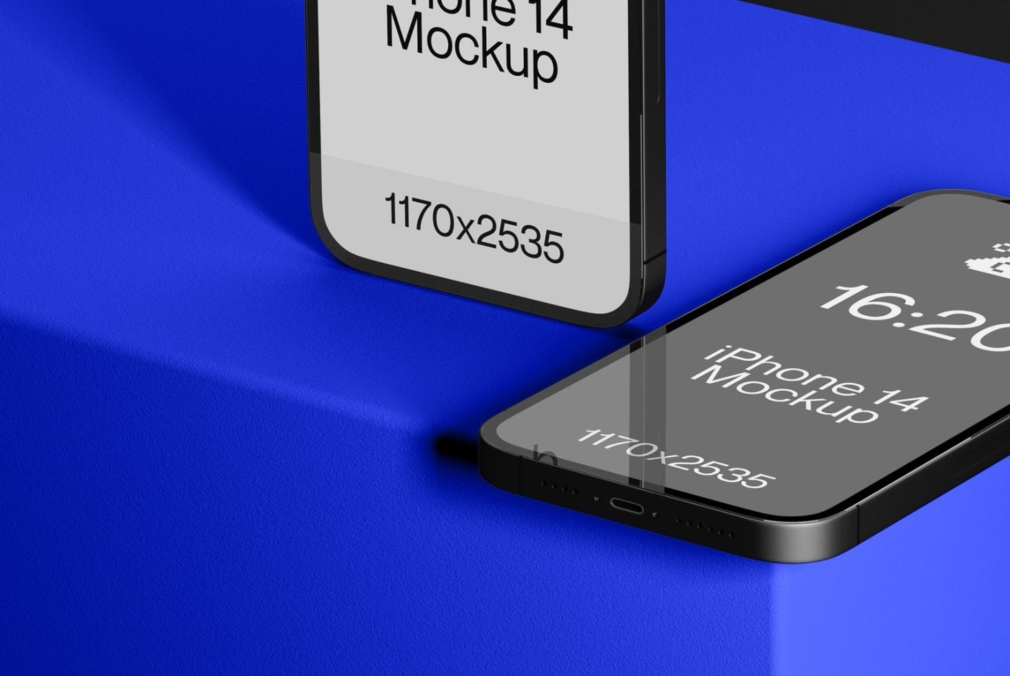 Two iPhone 14 Mockup preview 3