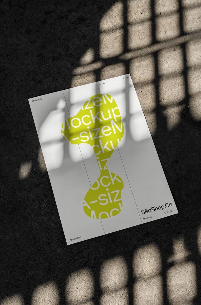 A3 Card S3 012 Mockup
