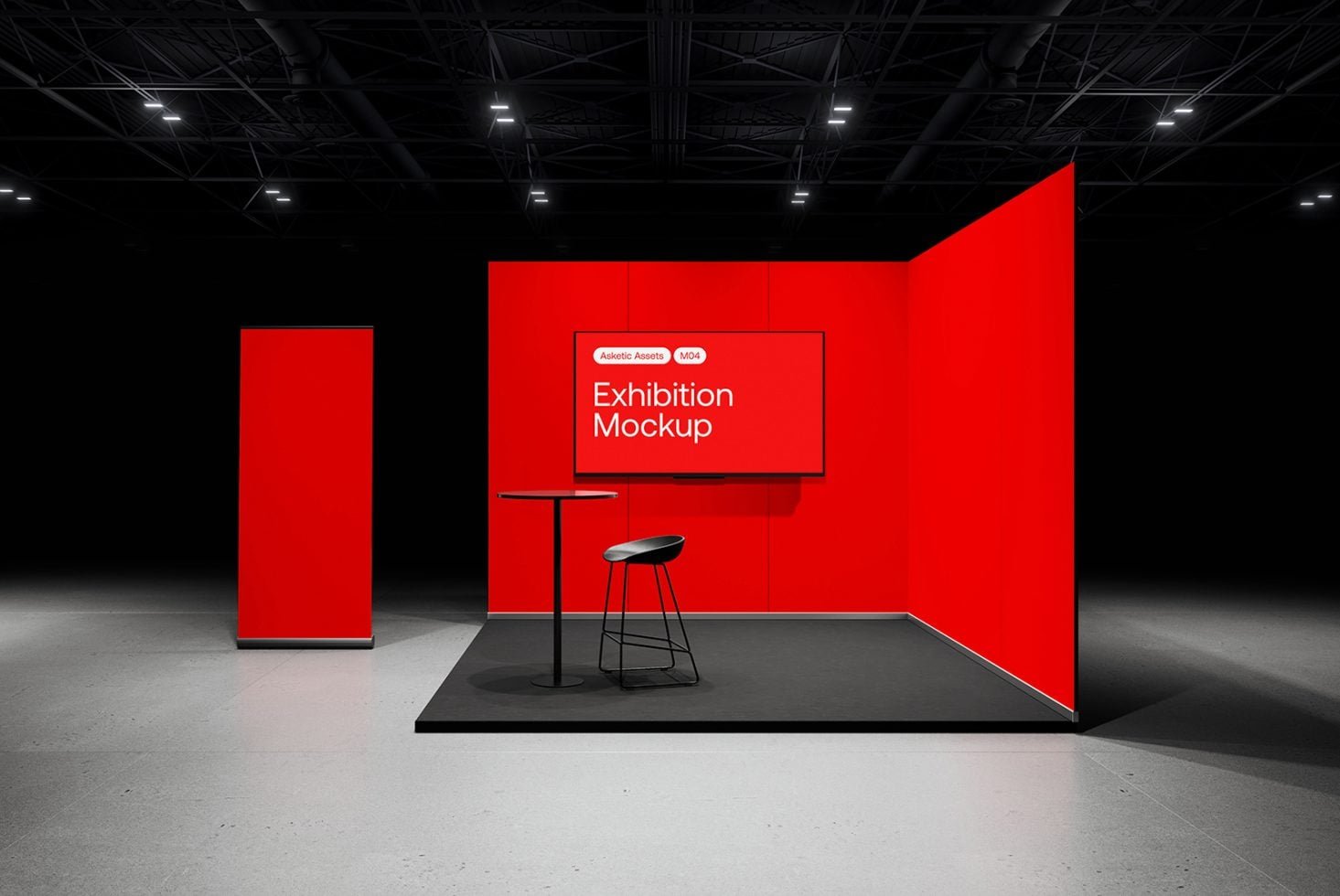 Modular Exhibition Mockup M04
