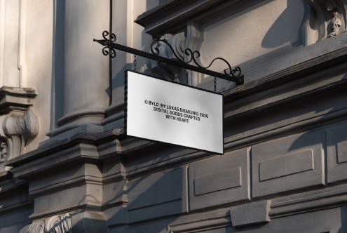 Sign 26 Mockup