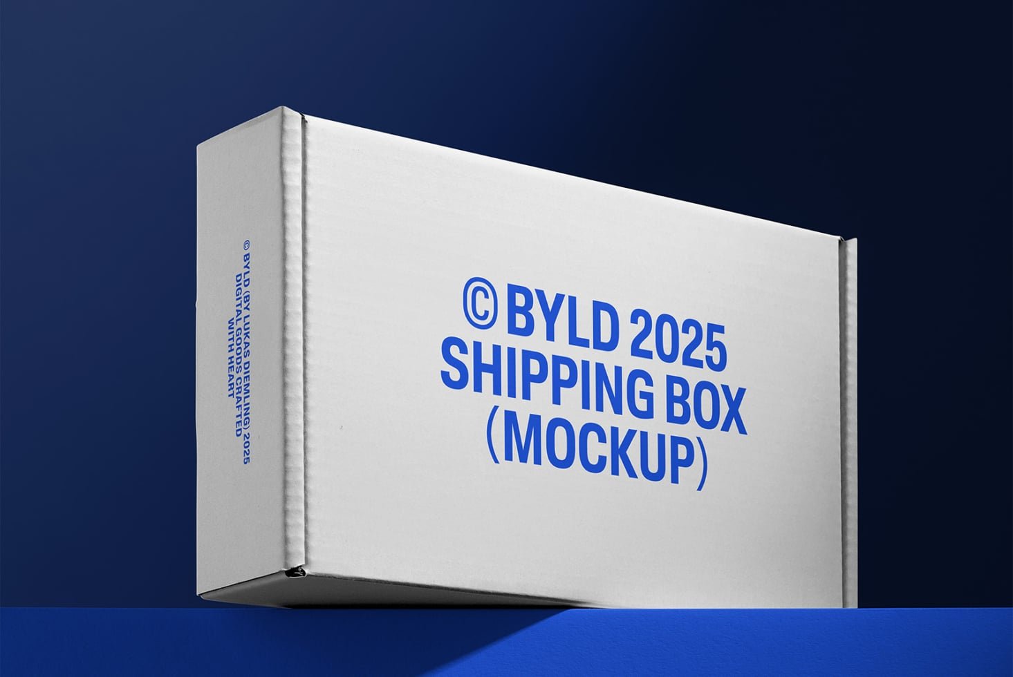 Shipping Box 04 Mockup preview 2