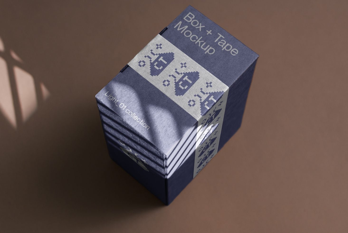 Box + Tape Mockup preview 3