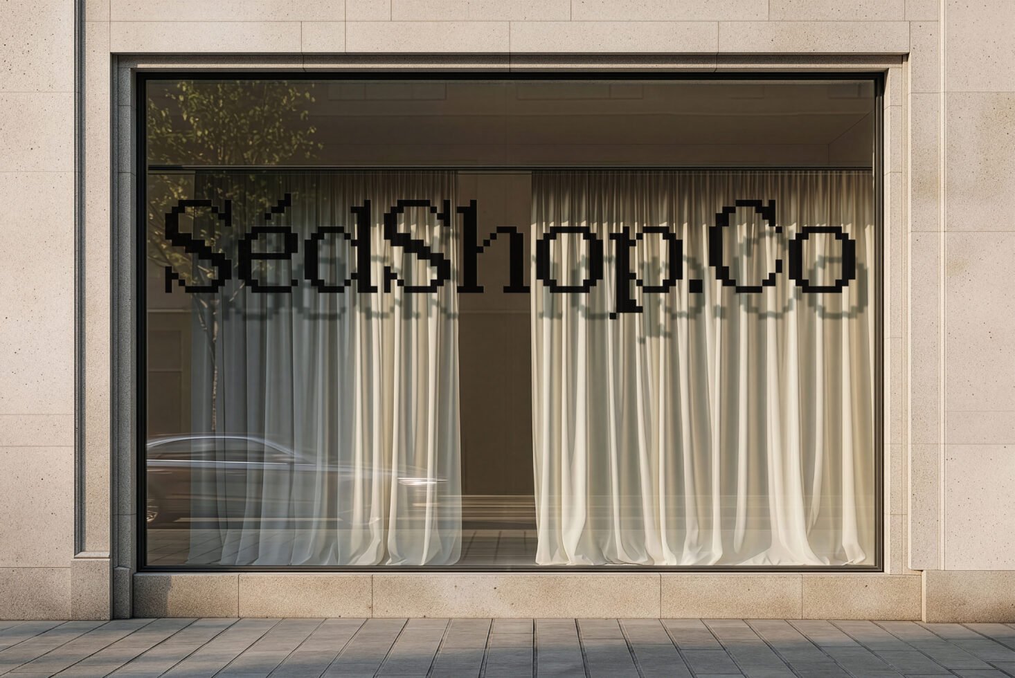 Storefront Decal D34 Mockup preview 7
