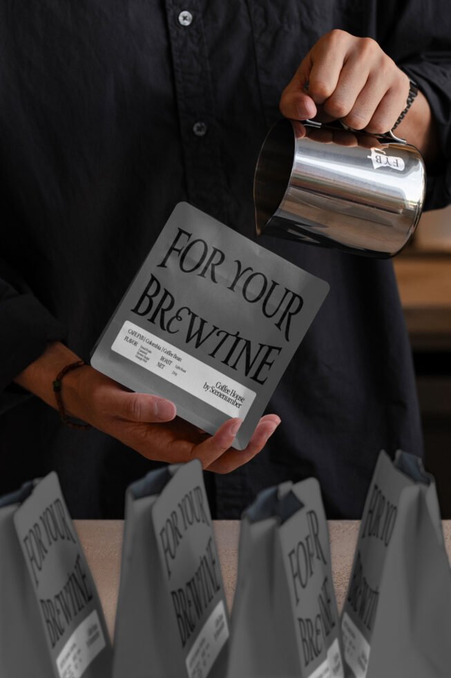 S#4 FYB Coffee Bag 02 Mockup preview 6