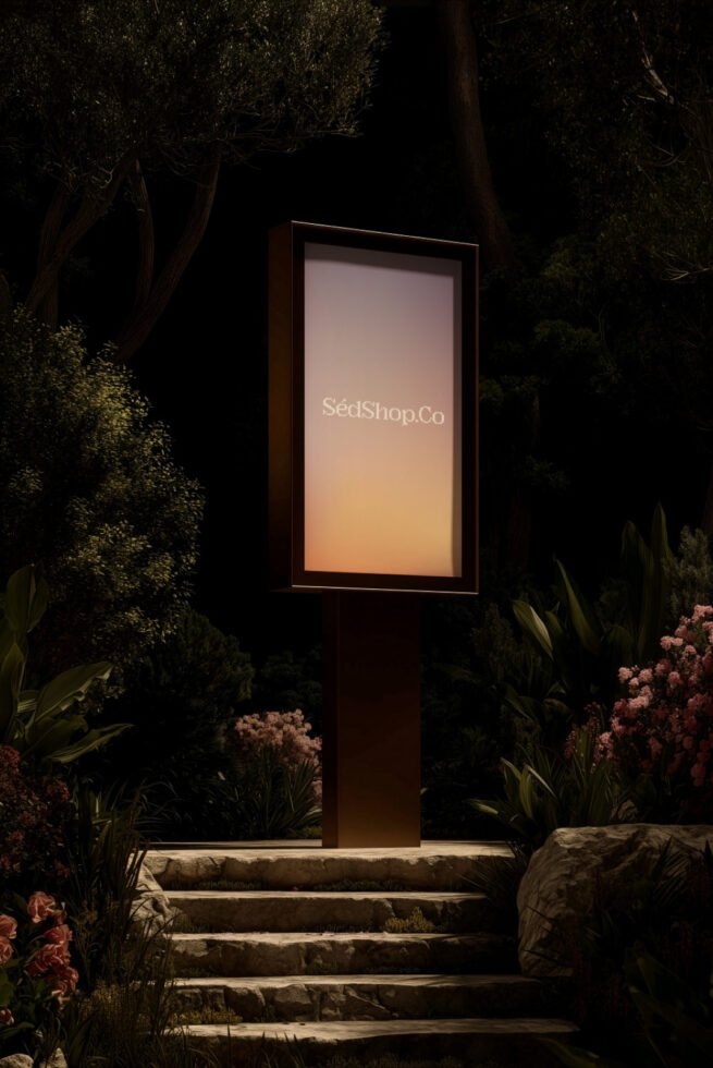 Citylight Screen D02 Mockup