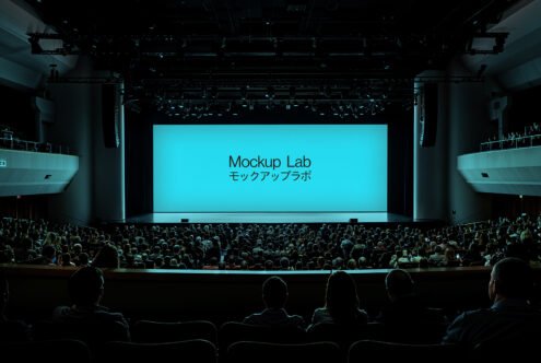 Conference Stage 04ML Mockup
