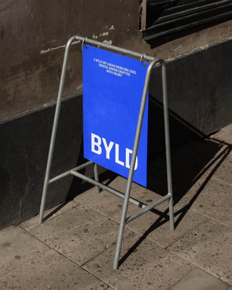 A Frame Sign 10 Mockup preview 4