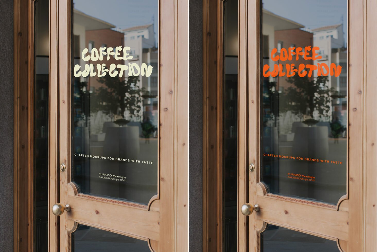 Glass Door Mockup 01CC preview 1
