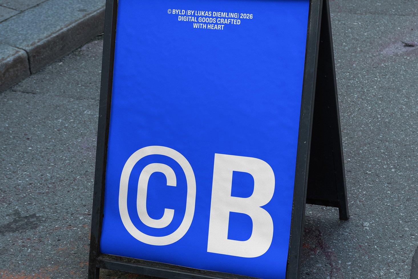 A Frame Sign Mockup 12 preview 2