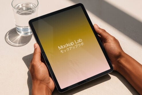 Tablet 02ML Mockup