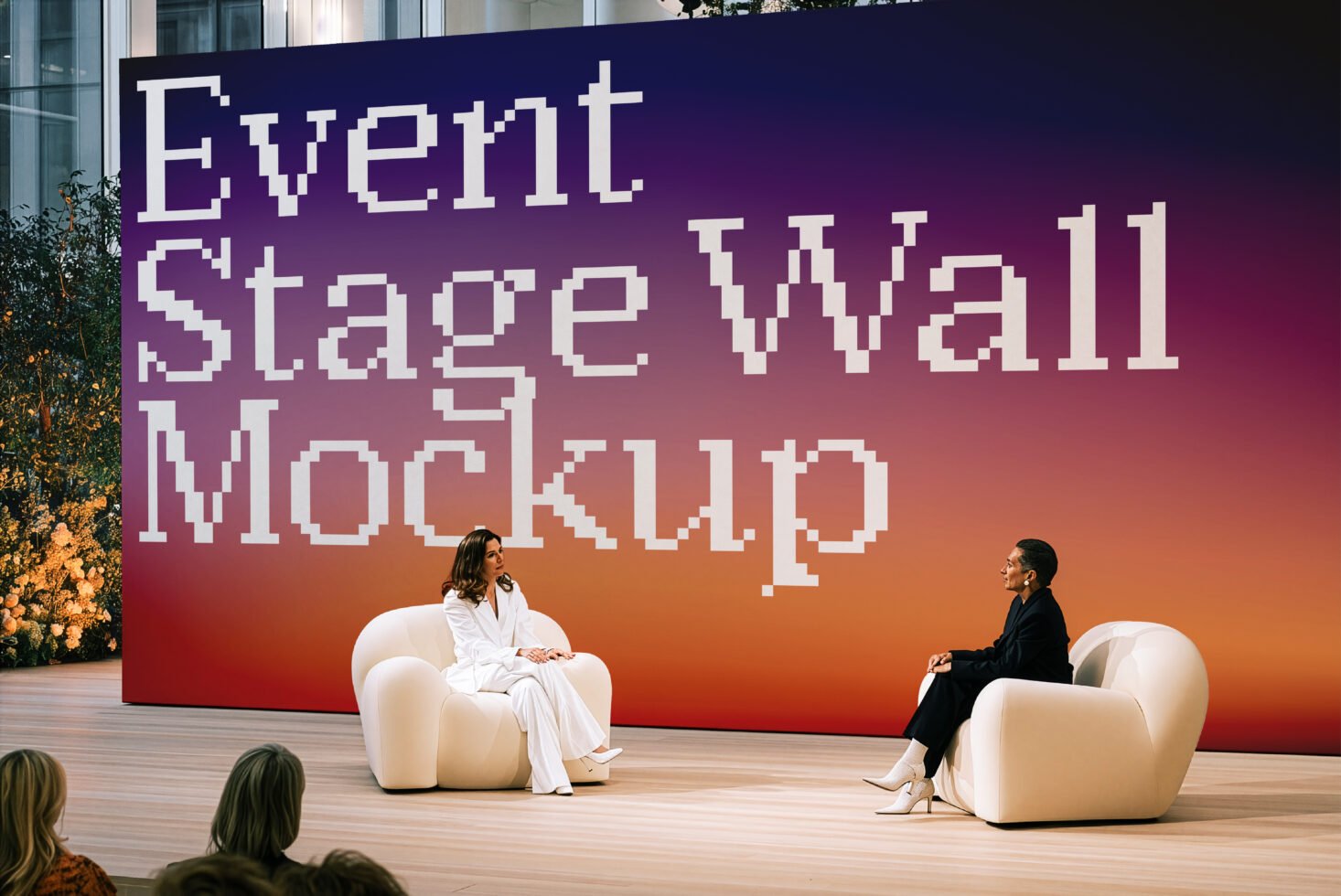 Event Stage Wall D25 Mockup preview 6