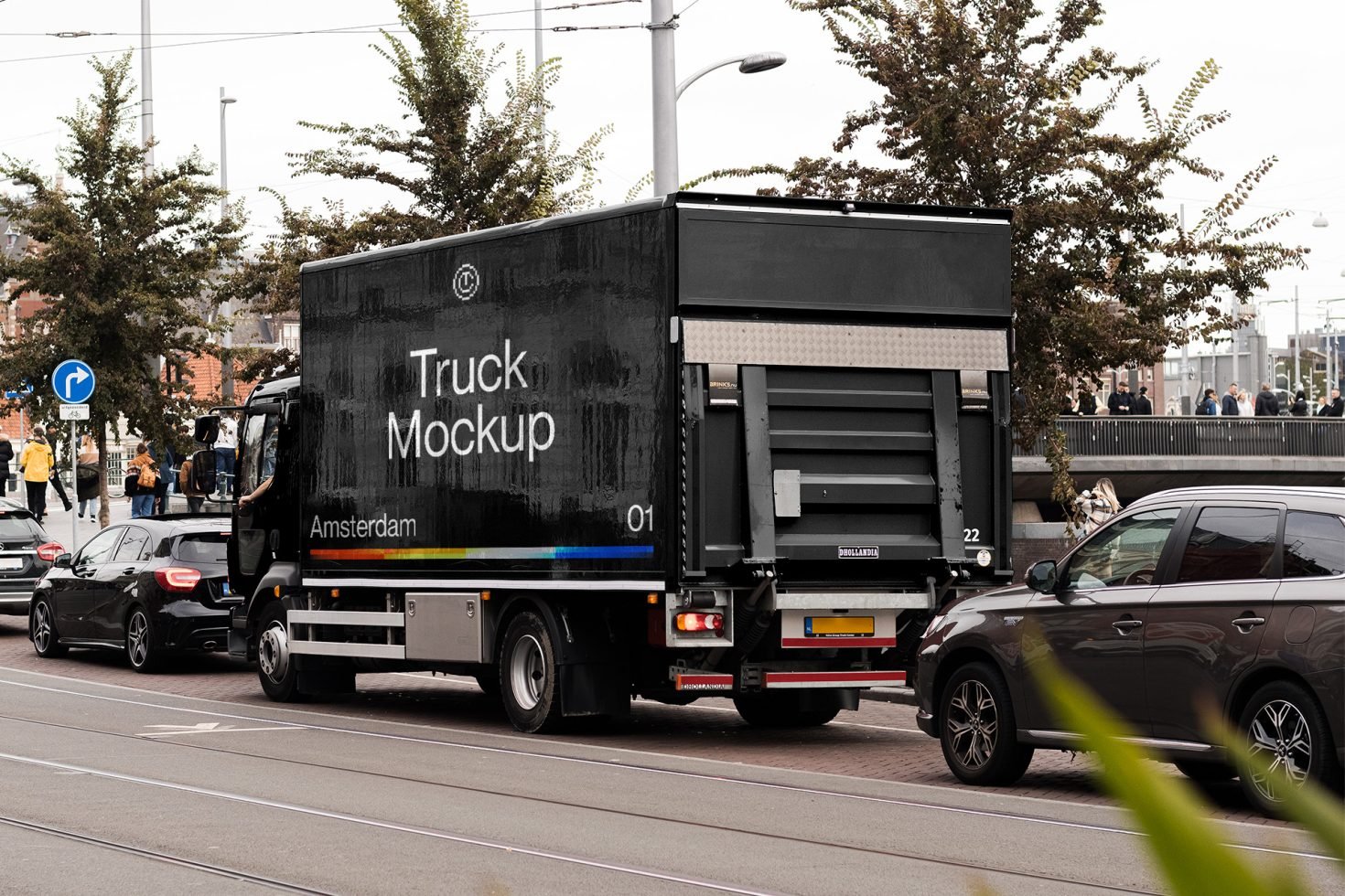 Truck Mockup AMS01