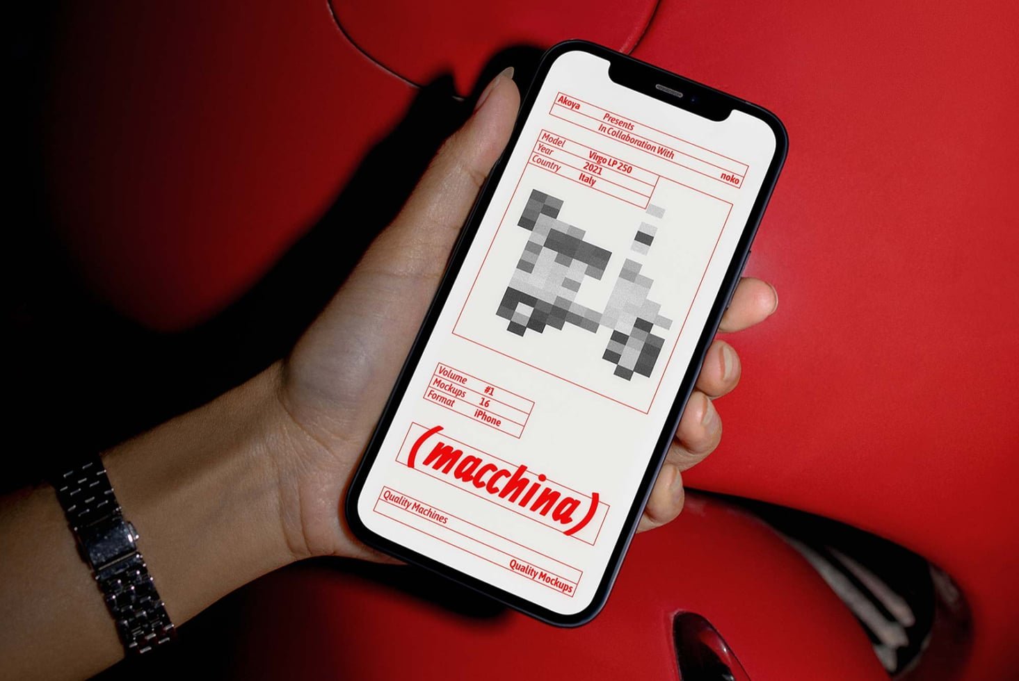 iPhone Mockup 054