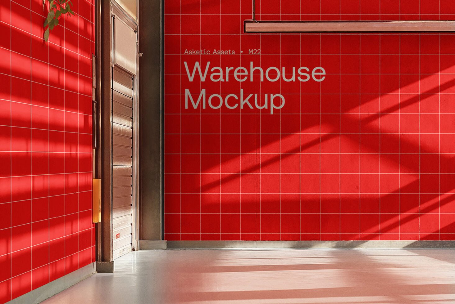 Warehouse Wall Mockup M22