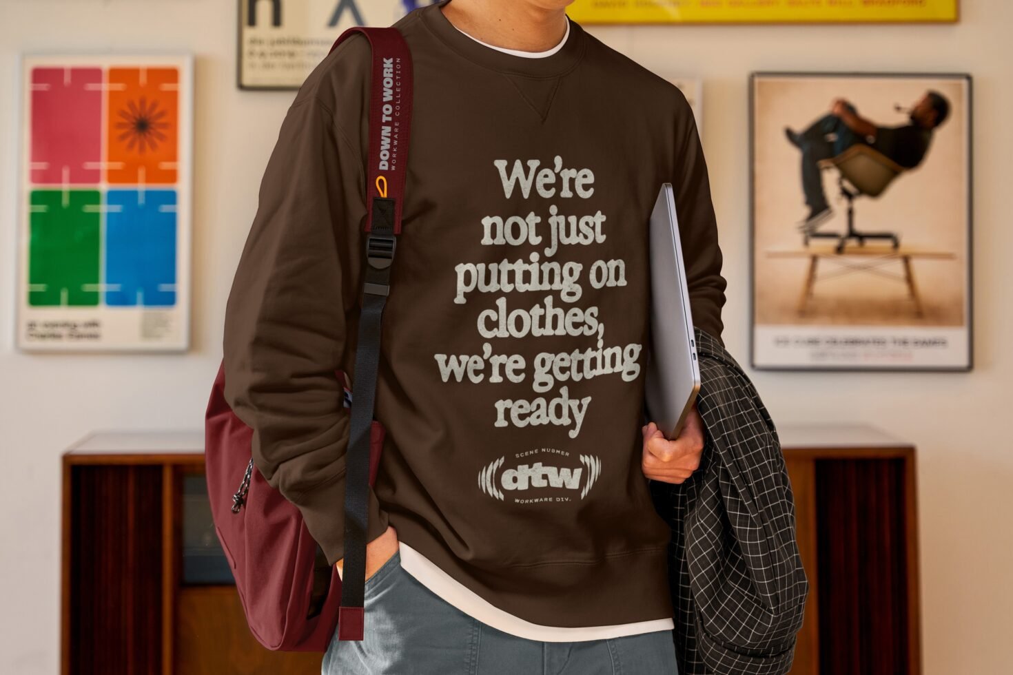 S#2 DTW Sweatshirt 04 Mockup preview 3