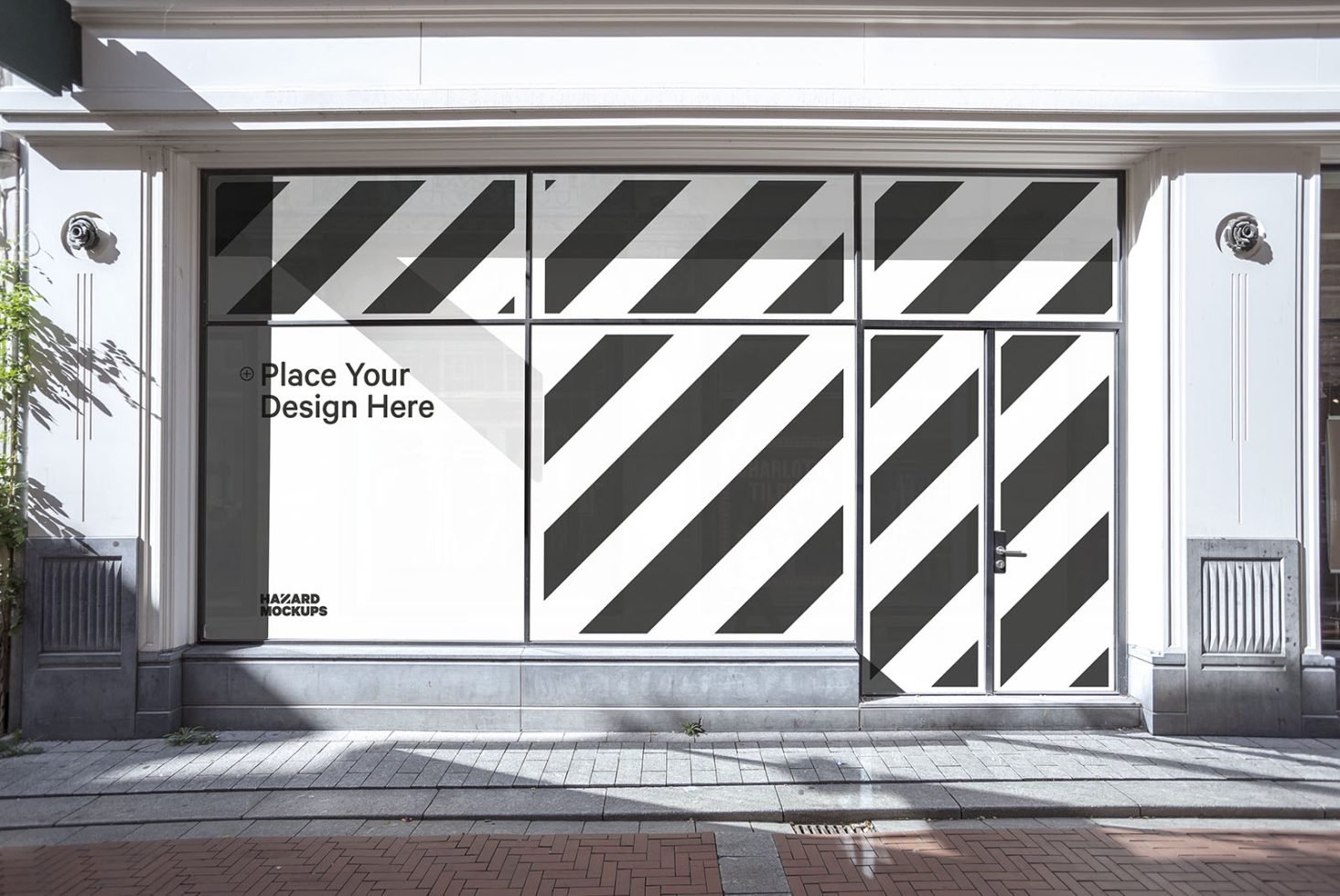 Retail Shop Facade Mockup HM 006