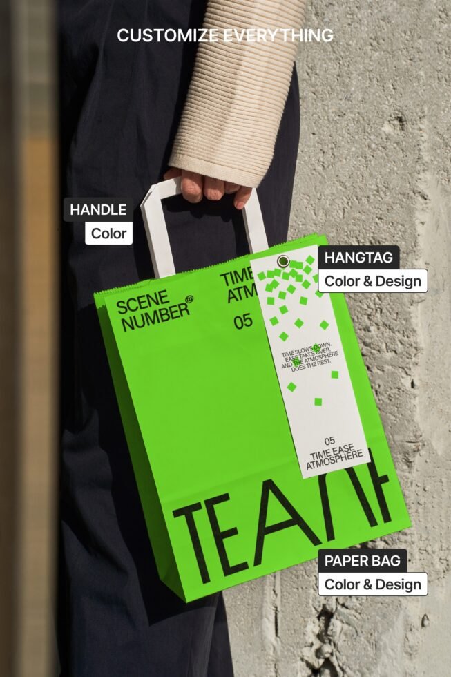 S#5 TEA Paper Bag 02 Mockup
