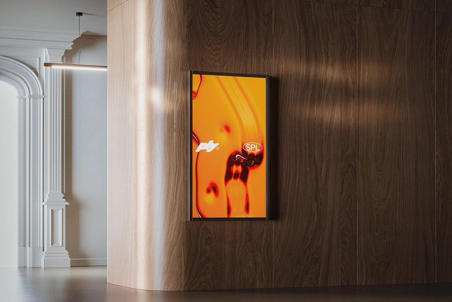 Vertical Display Mockup 6