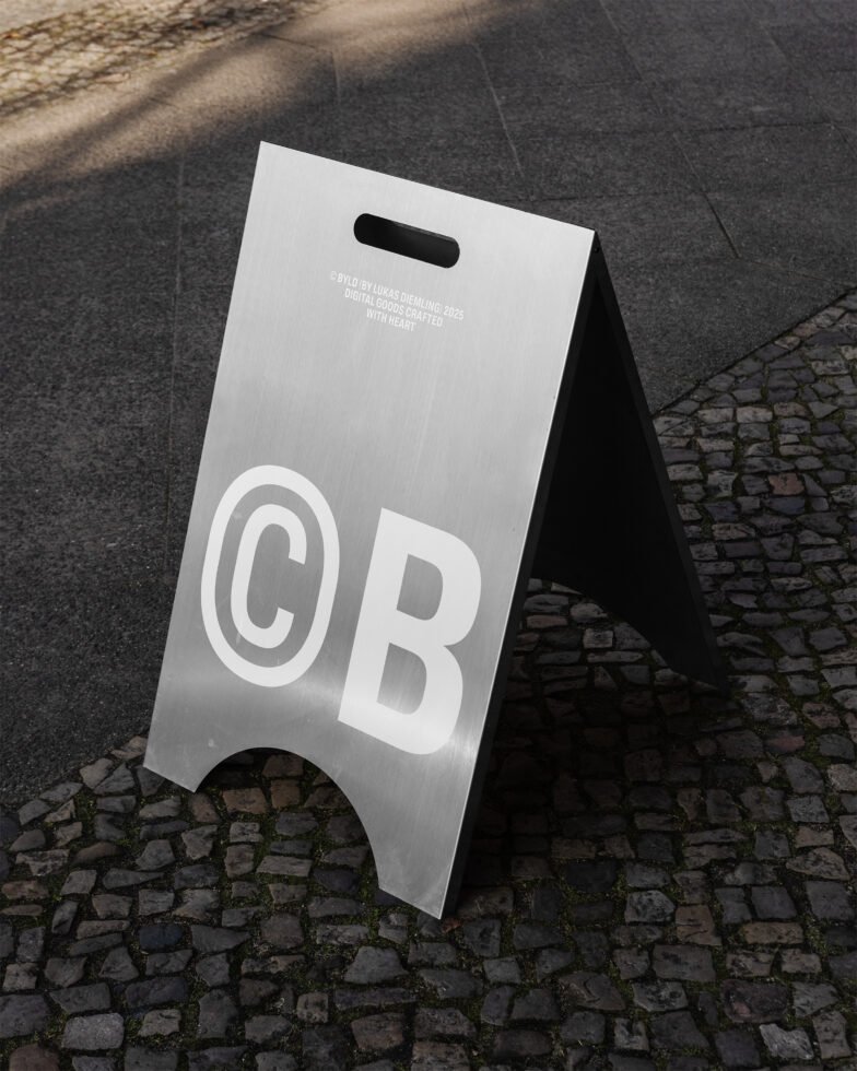 A Frame Sign 08 Mockup preview 4