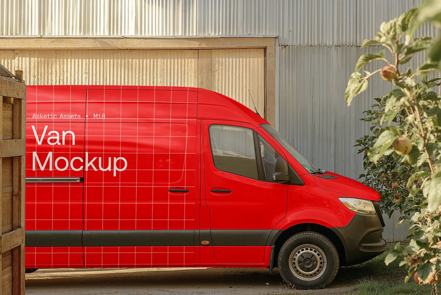 Van Mockup M18