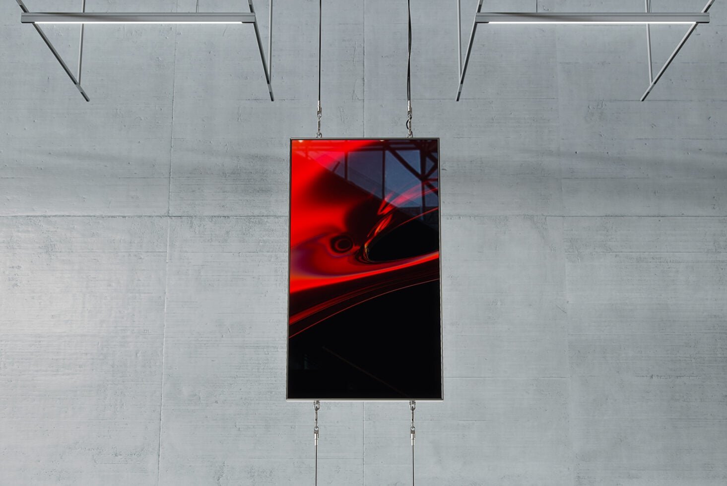 Vertical Display Mockup 3