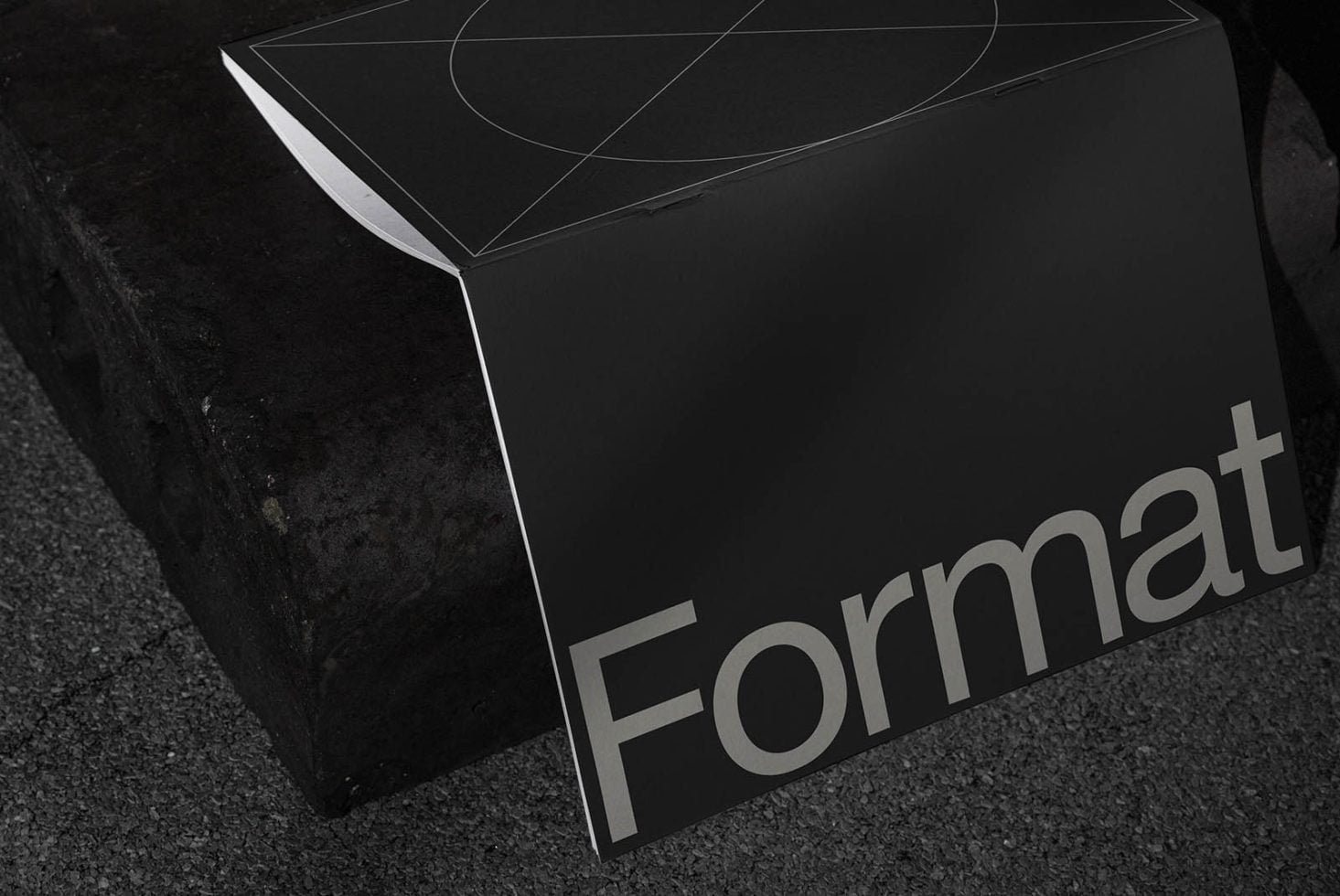 Format A4 Book Mockup 01