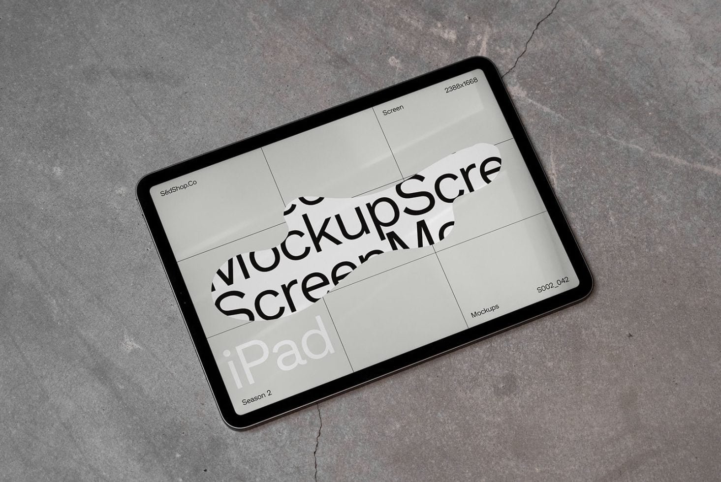 iPad Pro S2 042 Mockup