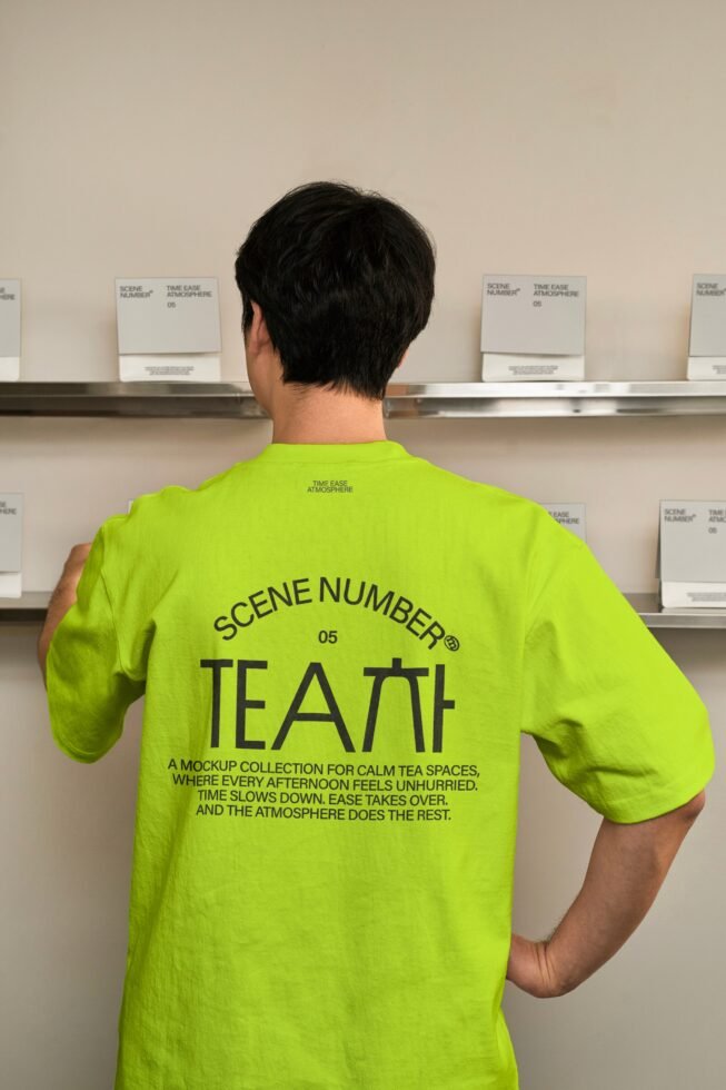 S#5 TEA T-Shirt 02 Mockup preview 6