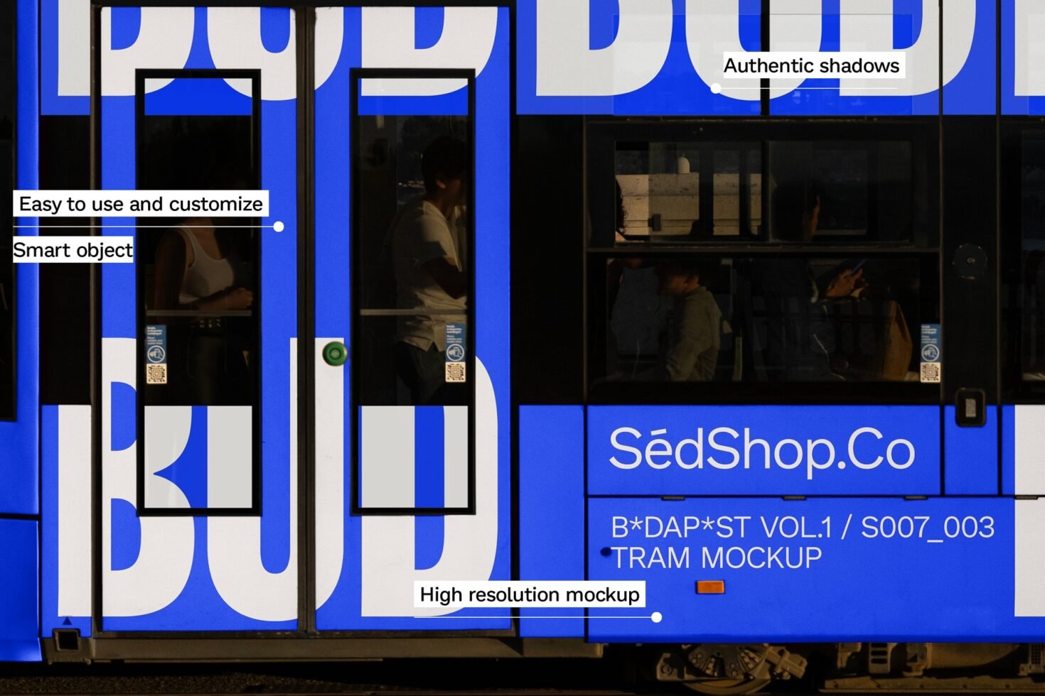 Tram Mockup S007-003 preview 4