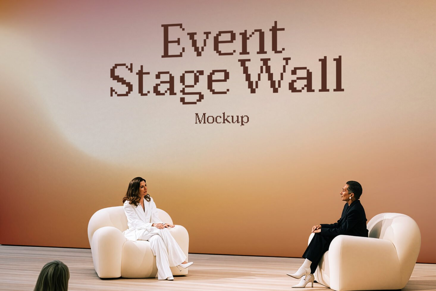 Event Stage Wall D25 Mockup preview 9