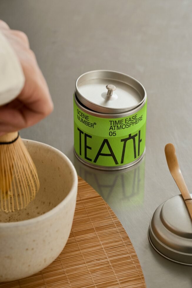 S#5 TEA Tin Canister 10 Mockup preview 6