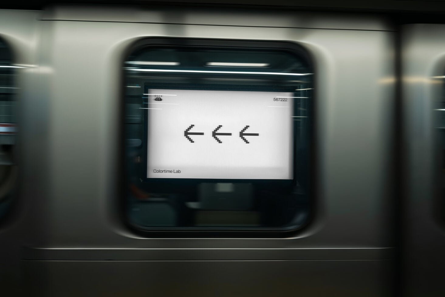 Moving Subway Mockup 567222