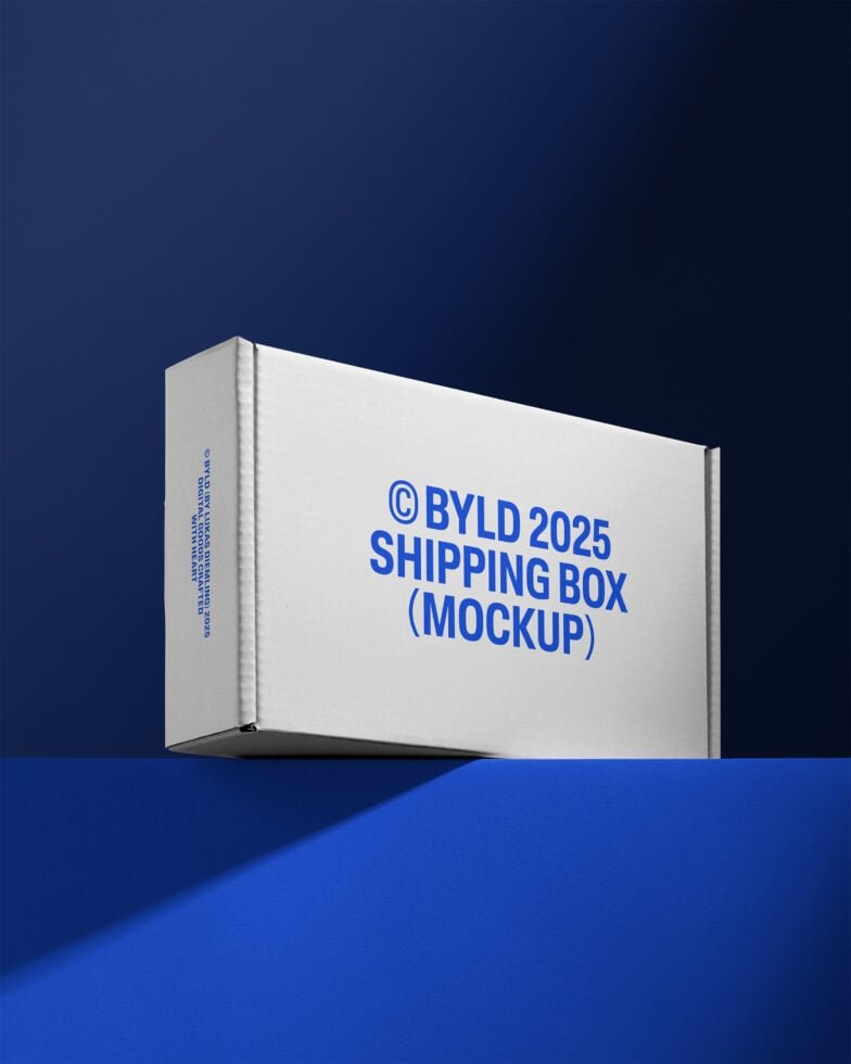 Shipping Box 04 Mockup preview 4